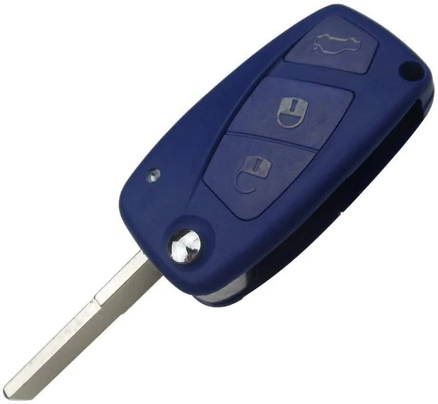 Guscio Telecomando Fiat Panda Modello 169 3 Tasti Con Sportellino - ES - Foto 7