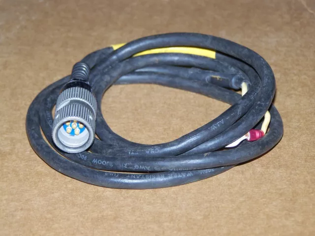 U/229 6 pin Audio Connector  Cable Military Radio f PRC VRC HAM Harris