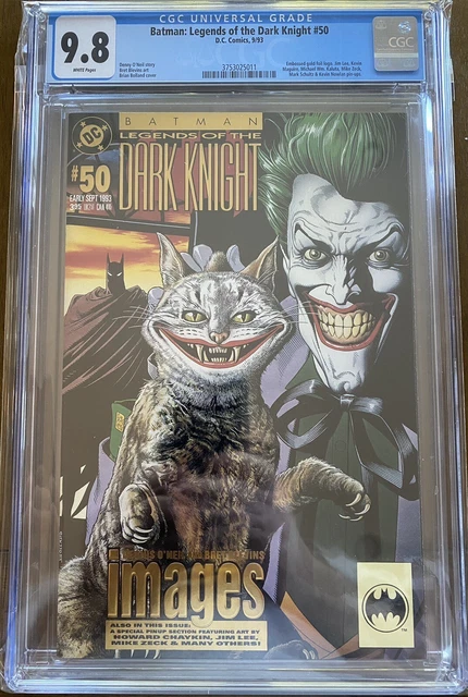 Batman Legends of Dark Knight 50 | CGC 9.8 | W/Bonus Book | Epic Bolland Covers!