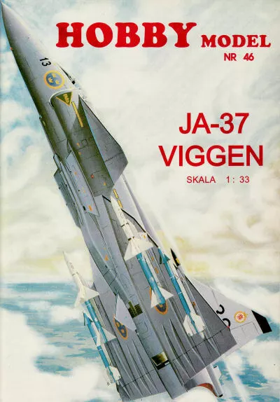 Hobby Model - 46 - Saab JA 37 Viggen - 1:33