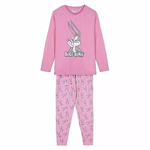 Pyjama Looney Tunes Pink (Size: Xs) Clothing NEUF