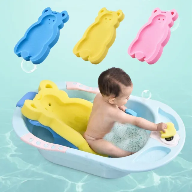 Newborn Shower Cradle Shower Support Mat Bathtub Set Pad Baby Bath Cushion