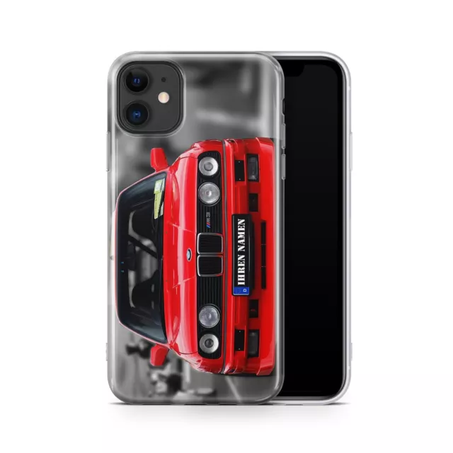 BMW E30 Personalisierbar Auto Car Handyhülle Apple iPhone Samsung Huawei Google