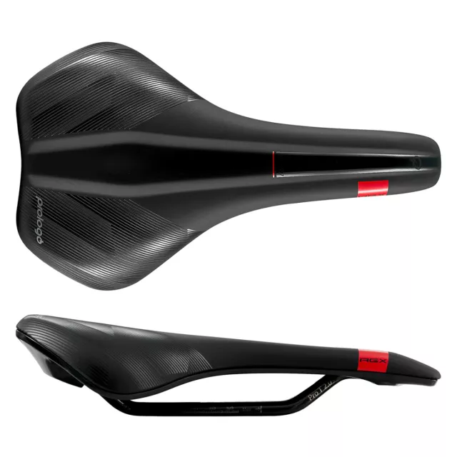 Prologo Akero Agx Selle T2.0 Rails Noir 255x150mm Route Gravier Cx Vélo