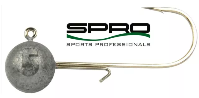 Gamakatsu SPRO runder Vorrichtungskopf 1/0 - 5/0 für Schatten 5g - 18g Vorrichtungen Seeangeln