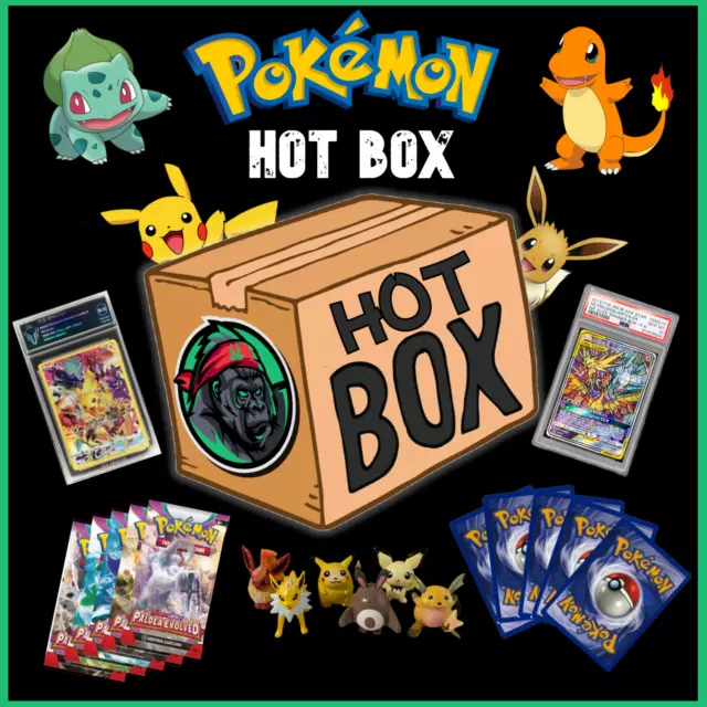 Pokémon HOT BOX!!! Graded cards, Trading cards and more!!!