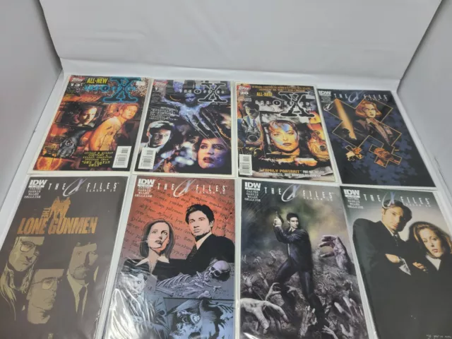 Lot Of 8 The X-files Comic Books - Believers 1-5 Sub Cvrs