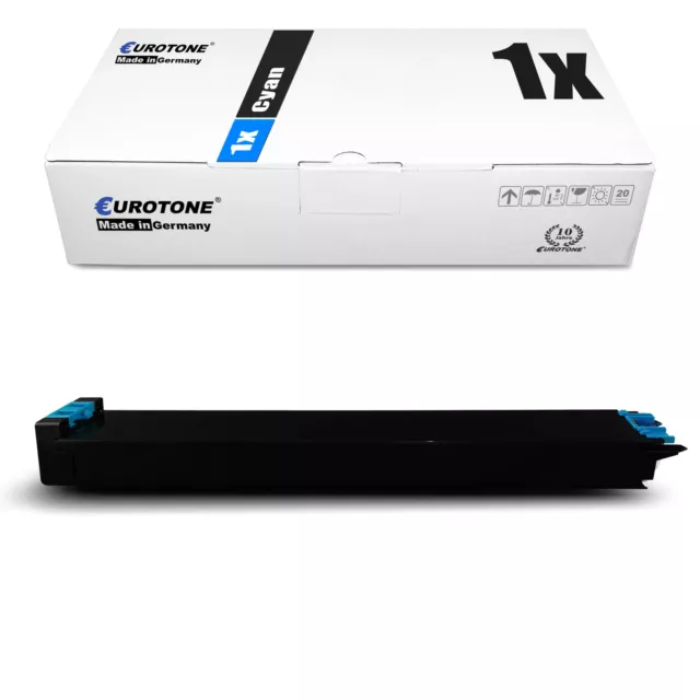 1x Toner für Sharp MX 2301 2600 3100 4100 4101 5000 5001 5100 N MX-31 GTCA CYAN