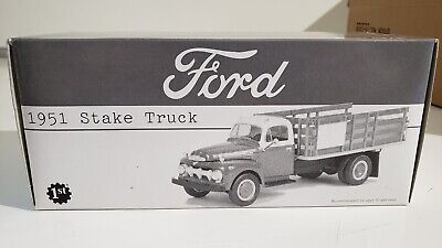 1951 Ford Stake Truck First Gear 1:34 Scale 19-2237 Texaco Havoline Mib Diecast