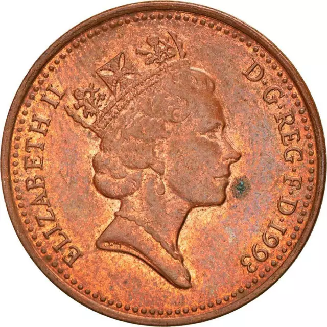 United Kingdom 1 Penny - Elizabeth II | magnetic | Coin KM935a 1992 - 1997