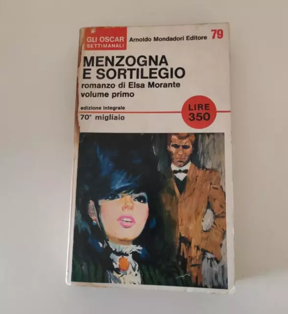 MENZOGNA E SORTILEGIO VOLUME PRIMO 1 Elsa Morante EUR 4,99 - PicClick IT