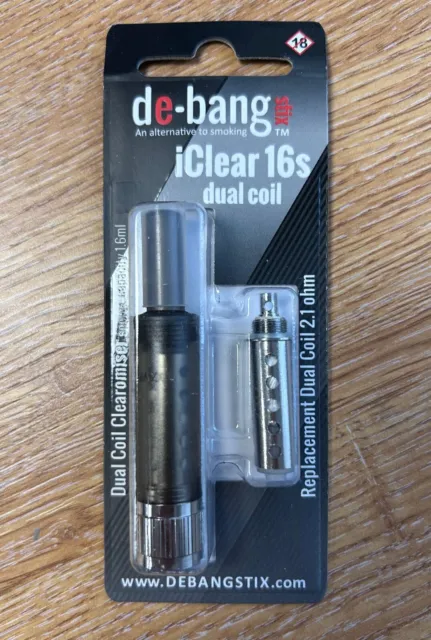 De-bang iClear 16s Dual Replacement Coils (pack of 2) | Clearance Sale