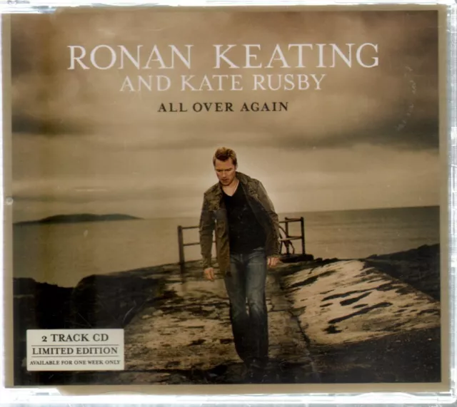 Ronan Keating and Kate Rusby All Over Again CD UK Polydor 2006 limited edition