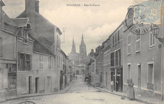91-Dourdan-Rue Saint Pierre-N 6012-H/0341