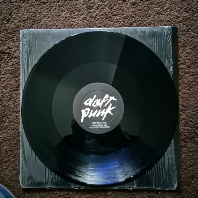 Daft Punk Technologic 12" Vinyl Promo, Vitalic & Peaches No Logic Remixes NMINT
