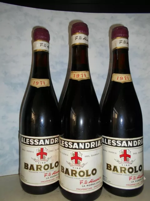 1971 Fratelli Alessandria Barolo DOCG, Piedmont, Italy