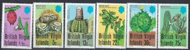 British Virgin Is 350-55 MNH 1979 Cacti (ak3045)