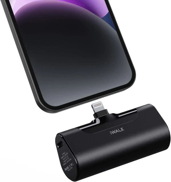 Power Bank 4500mAh Ultracompatto Per IPhone – 12W 2,4A Ricarica Rapida Senza Cavo