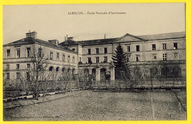 cpa Normandy 61 - ALENÇON (Orne) NORMAL SCHOOL OF TEACHERS Normal School