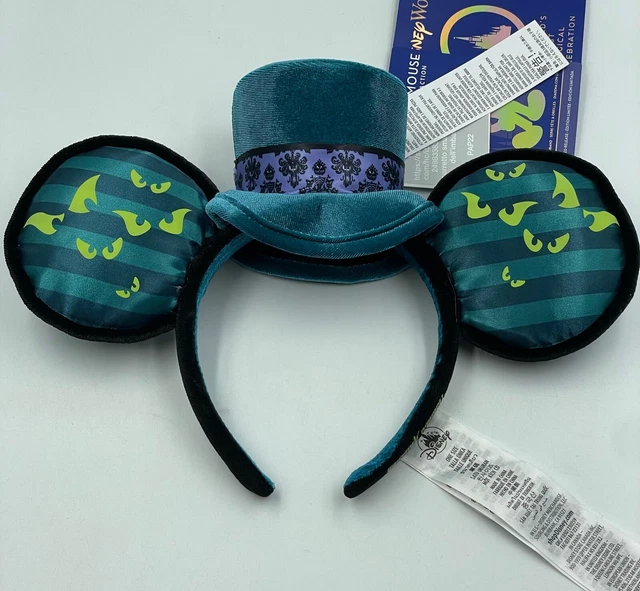 The Haunted Mansion • Mickey Ears • Walt Disney World 50th Park Exclusive • New
