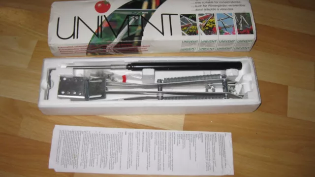 Univent fully Automatic Greenhouse Window Opener made in Denmark New in box