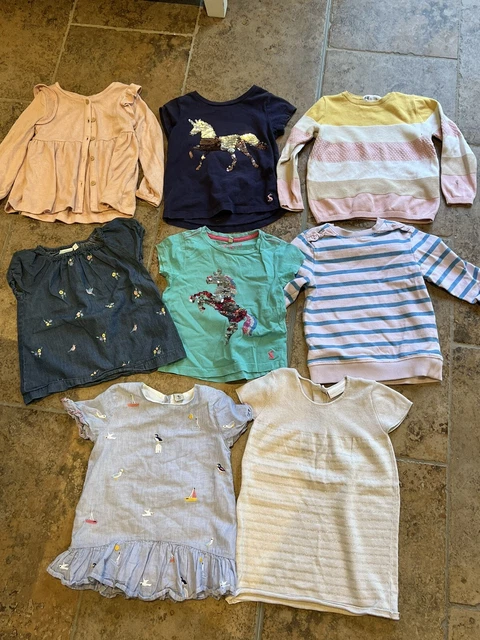 Girls Clothing Bundle 2-3 Years Summer Tops Jumpers JoJo Joules