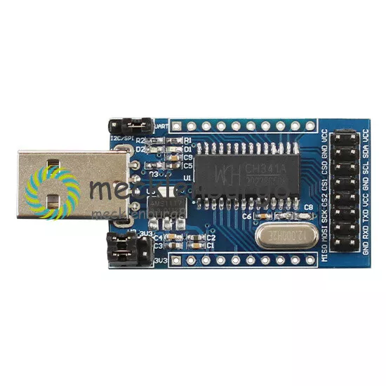 CH341A module USB to UART IIC SPI TTL ISP EPP/MEM parallel converter NEW