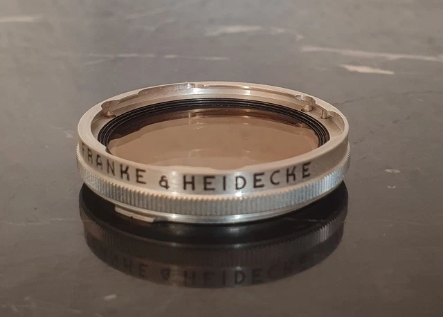 Original Rollei light blue filter bayonet 1 - De Wit Cameras