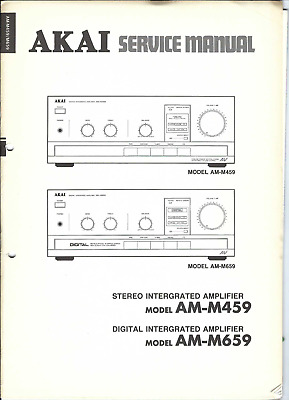 ORIGINALI service manual AKAI hx-m459w hx-m659w 