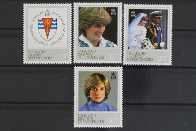 Falklandinseln Dependencies, MiNr. 112-115, postfrisch / MNH - 634400