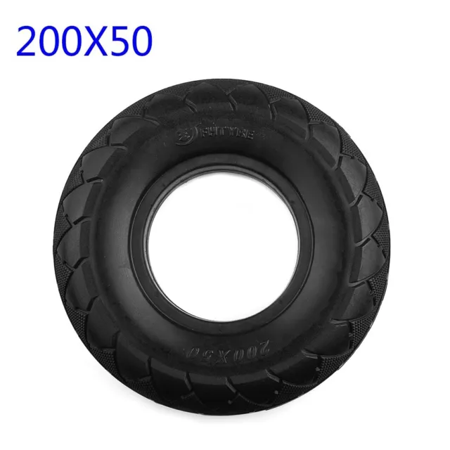 200 X 50 Tire Solid Tyre Tubeless Replacement For Razor Electric Scooter E100 E1