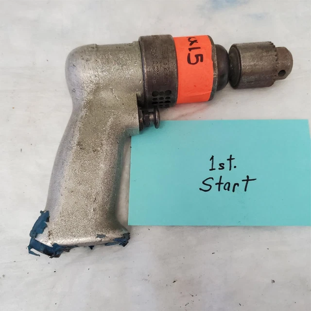ROCKWELL PISTOL GRIP Pneumatic Air Drill Air Tool XX15 25.00 PicClick