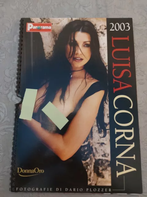 Calendario Luisa Corna  Anno 2003 - Panorama - Foto Di Dario Plozzer