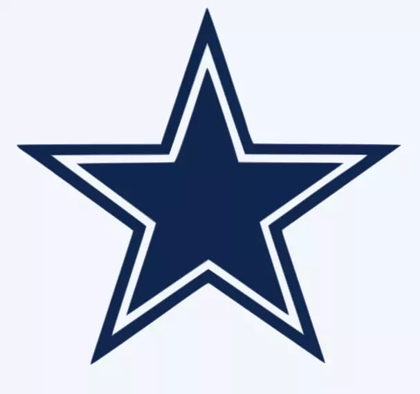 Dallas Cowboys Vinyl Decal Sticker - You Pick Color & Size