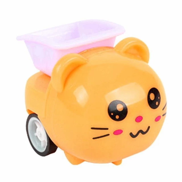 1Pcs Kids Mini Pull Back Engineering Car Toys Party Return Gift For Girls Bo  F2