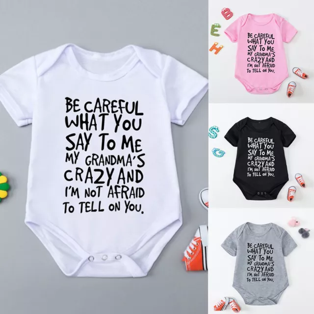 Infant Romper Baby Boy Girl Clothes Newborn Jumpsuit Bodysuit Summer Outfit