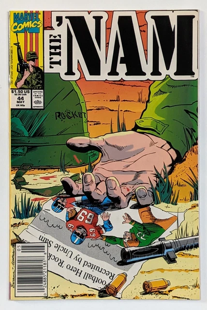 THE 'NAM 44 Marvel comic Newsstand 1990 VF nam