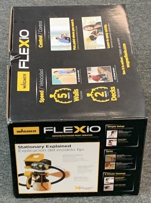 Wagner Flexio 4000 Paint And Stain Sprayer Compare To Lowes New In Box