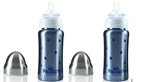 Pacific Baby Hot Tot Insulated Stainless Steel Infant Baby Eco Feeding Bottle 2