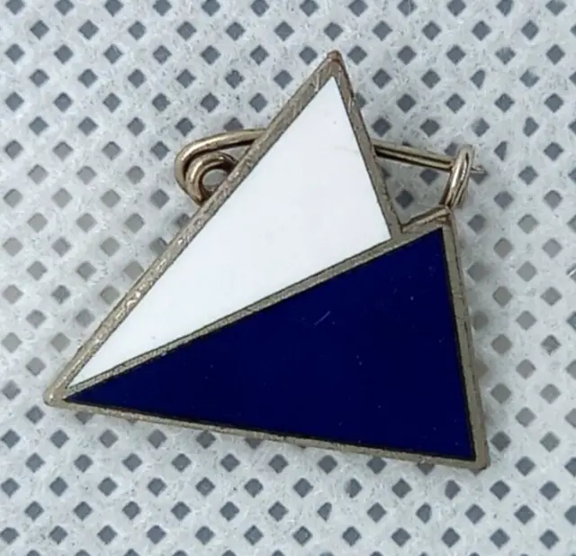 Vintage 1950s Japanese Pin Badge - Japan Workers' Alpine Federation