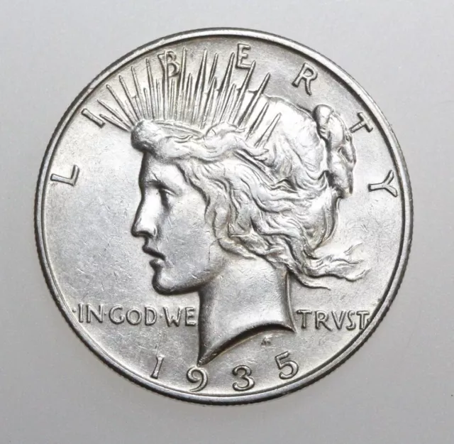 1935-S $1 Peace Silver One Dollar