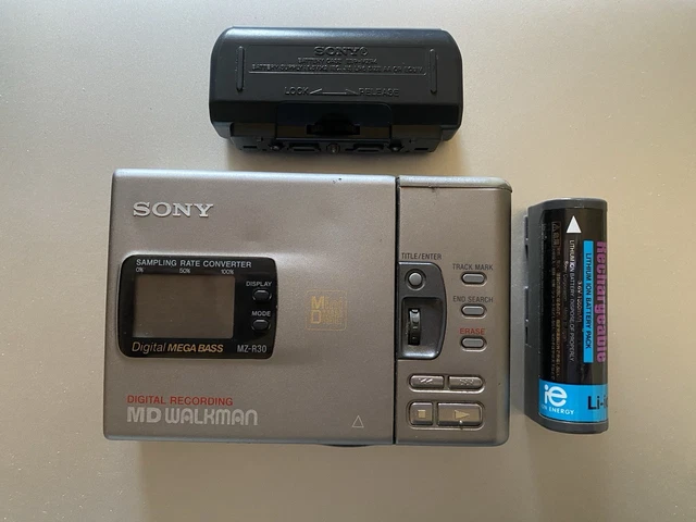MINI DISC RECORDING MD WALKMAN SONY MZ-R501 FULLY WORKING