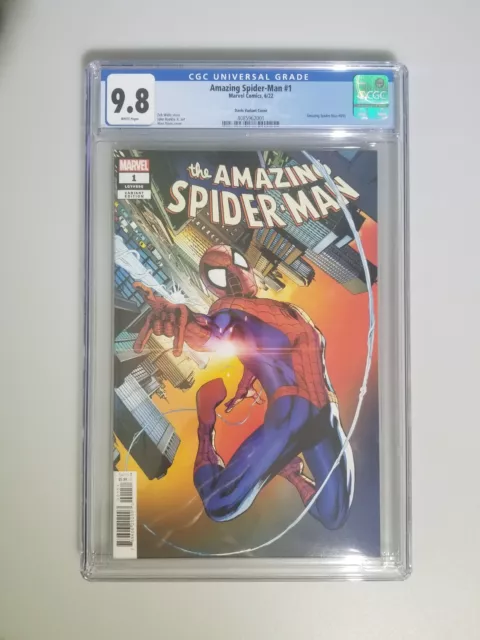 Amazing Spider-Man #1 (2022 Marvel Comics) Alan Davis Variant CGC 9.8