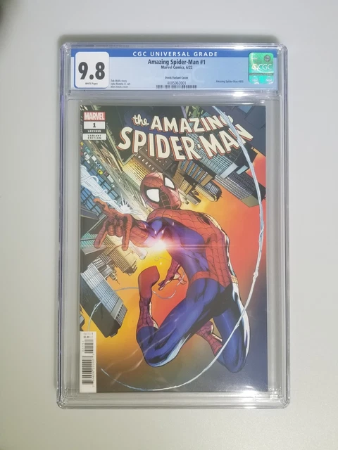 Amazing Spider-Man #1 (2022 Marvel Comics) Alan Davis Variant CGC 9.8