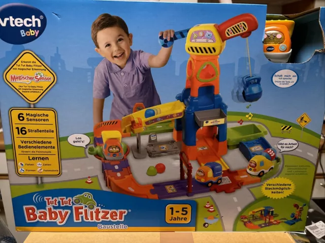 Vtech 80-146604 Tut Tut Baby Flitzer Baustelle mit Musik und Liedern