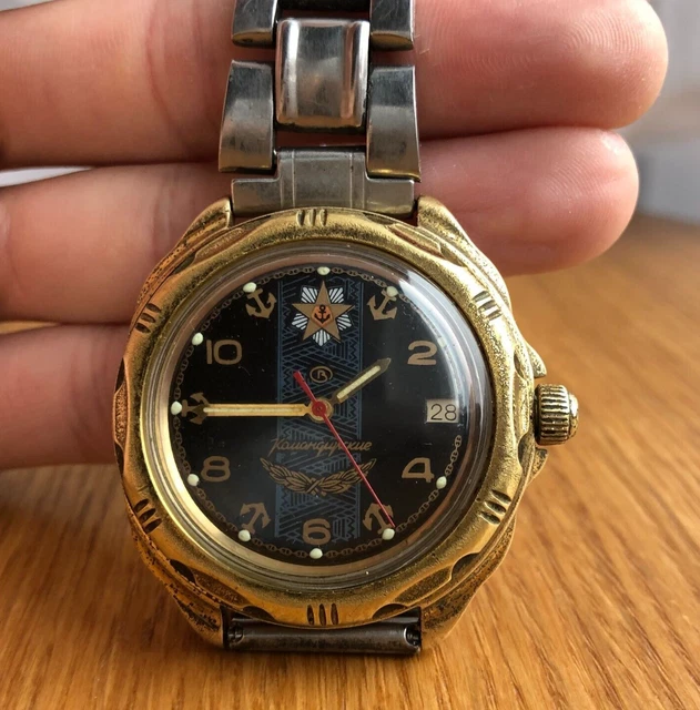 RARO OROLOGIO RUSSO VINTAGE POLJOT 3133 Cronografo STURMANSKIE - Foto 2