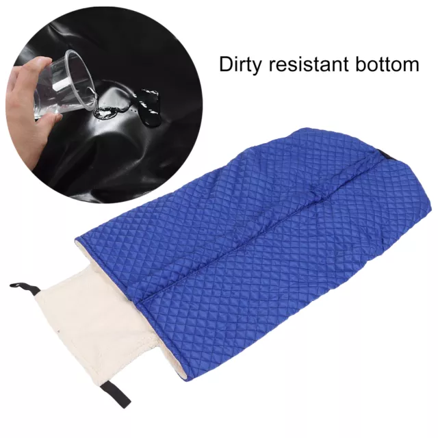(Blue)Wheelchair Blanket Thicken Warm Wheelchair Fleece Wrap Blanket GSA