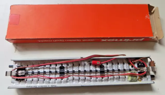 Märklin Primex 5074 H0 Anschlussgleis gerade mit Kondensator M-Gleis in OVP