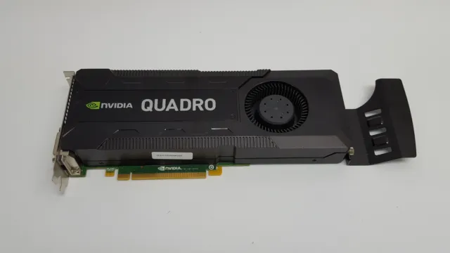 Lot of 2 NVIDIA Quadro K5000 4 GB GDDR5 PCI Express 2.0 x16 Desktop Video Card