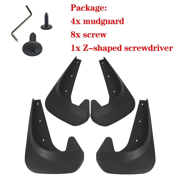 For Volkswagen Golf Jetta Passat Car Mud Flaps Splash Guards Front Rear 4PCS